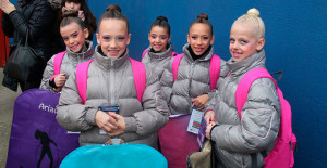 El equipo Benjamín del GR Huelva, soberbio en la competición.