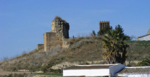 La muralla que envolvía el antiguo centro metalúrgico de Tejada. / Foto: Ayuntamiento de Escacena del Campo.