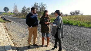 Se han realizado obras de conservación en tramos de carretera de Almonte.