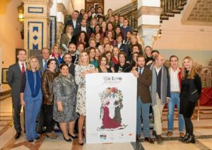 Foto de familia con todos los diseñadores que participan en esta edición de We Love Flamenco.