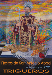 Cartel de las fiestas. 