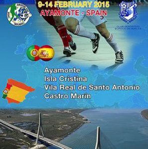 Cartel anunciador que tendrá lugar en febrero en Ayamonte, Isla Cristina, Vila Real de Santo Antonio y Castro Marim.