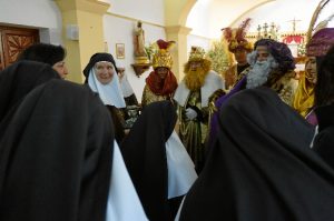 Visita al convento de Santa Clara de Ayamonte.