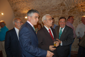 90 cumpleaños de Enrique celebrado en la Asociación de Autores del Carnaval, en mayo de 2013. / Fuente: El Aula de Cultura del Carnaval de Cádiz.