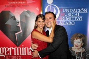 Virginia Carmona y David Romero, dos de los protagonistas del musical.