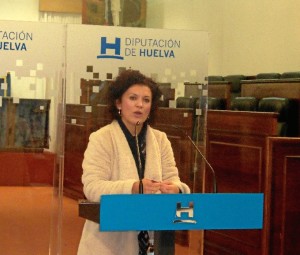 María Eugenia Limón, vicepresidenta de la Diputación Provincial de Huelva. 