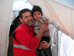 Manuel Canelo es miembro del Cuerpo de Bomberos del Ayuntamiento de Huelva.