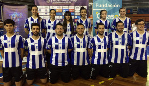 Formación del Recreativo IES La Orden B, que tiene pie y medio en la final de la Liga Andaluza.