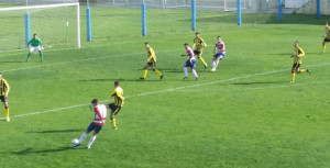 El San Roque nunca perdió la fe y logró igualar al final ante el Granda B. / Foto: H. M.