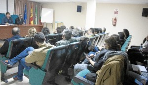 Asamblea general de la Plataforma en Defensa de los Regadíos del Condado.