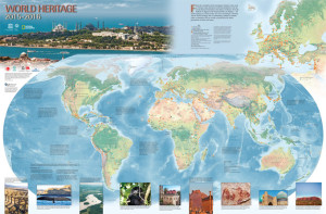 Mapa Patrimonio Mundial 2015/16.