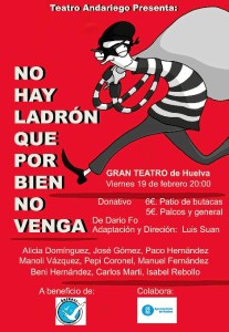 Teatro solidario a beneficio de la  Asociación Ánsares. 