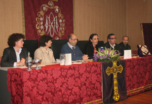 Acto de presentación de los carteles en Cartaya.