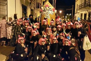 Desfile de carnaval en San Juan del Puerto.