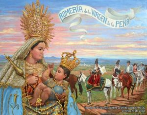Cartel de la Romería de la Virgen de la Peña 2013.