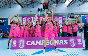 Huelva en la cima del baloncesto femenino español con el triunfo del Conquero en la Copa de 2016.