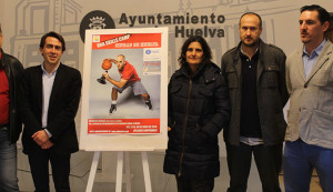 Un momento de la presentación del campus que tendrá lugar en Huelva.