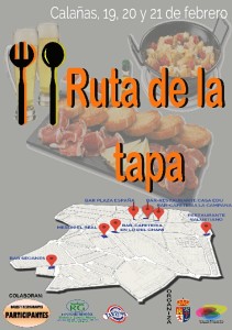 La II Ruta de la Tapa se celebrará en Calañas entre el 19 y el 21 de febrero. 