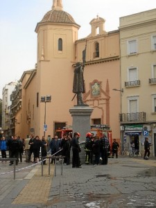 Poco a poco, la plaza ha vuelto a la normalidad.