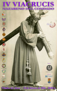 Cartel del Vía Crucis que se celebrará el 19 de febrero.