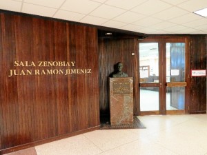 Sala dedicada a Zenobia y Juan Ramón en la Universidad de Puerto Rico. / Foto: Rubén Moreno.