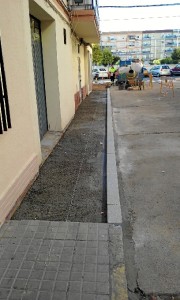 Nuevo acerado Calle Teide (El Molino).