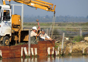 Las obras de reparación ya han comenzado.