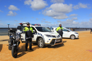 También se han presentado vehículos eléctricos adquiridos por el Puerto.