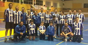 Los representantes del Recre IES la Orden en el torneo en Benalmádena.