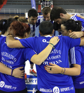 Último partido en casa del equipo onubense antes de la final.