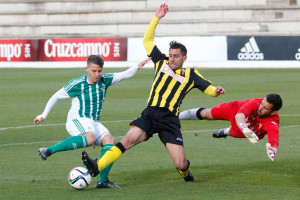 El San Roque sólo piensa en la victoria en su partido de este domingo en Jaén. / Foto: @RBetisCantera.