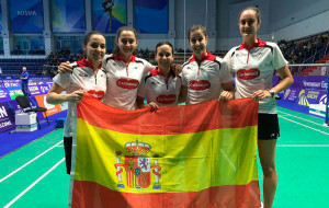 El equipo español peleará este domingo por el oro en el Europeo. / Foto: @Bad_Esp.