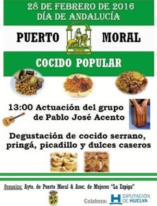 Cartel del cocido. 