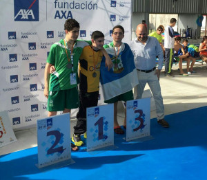 David obtuvo Medalla de Bronce en la general de su primera competición nacional.