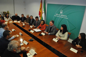 Reunión mantenida en Huelva.