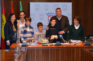 Los escolares han recibido sus premios.