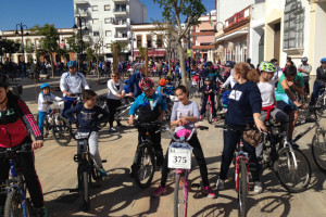 Los niños disfrutaron de la Fiesta de la Bicicleta.