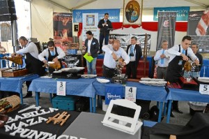 Durante los festejos se ha celebrado el I Concurso Provincial de Cortadores de Jamón.