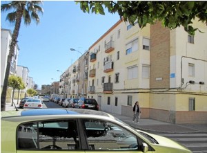       Otra de las calles de la simpática Barriada.