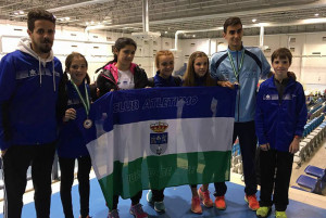 Destacó el atleta Alberto Muriel, campeón de Andalucía en al categoría cadete en 3.000 metros lisos.