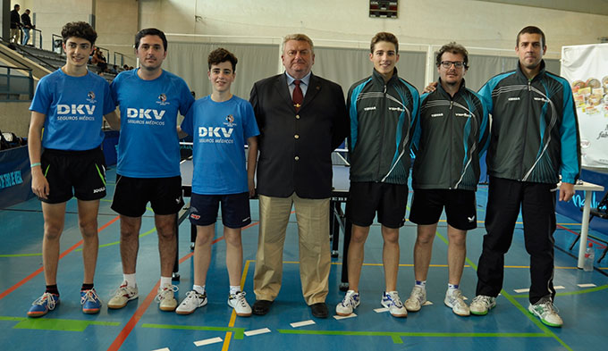 Los protagonistas del partido del fin de semana en Ayamonte. / Foto: J. L. Rúa.