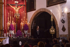 El Cristo de la Buena Muerte presidía el acto en el centenario de la fundación de su Hermandad