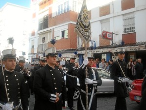 La Santa Cruz acompaña por quinto año consecutivo al Prendimiento.