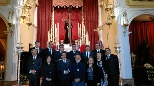 Junta de Gobierno de la Hermandad del Calvario.