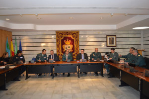 Reunión de la Junta Local de Seguridad.