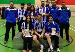 Representantes del Recre IES La Orden en el torneo en Medina del Campo.