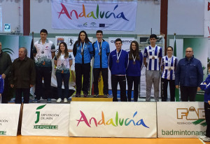 Rubén Amador y Cinta Esquivel fueron bronce en sub 19 en el Campeonato de Andalucía.