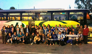 #ElRecreNoSeRinde se hizo notar en Algeciras con el Trust del Recre. / Foto: @RecreTrust.