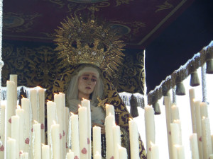 La Virgen del Valle, durante el pasado Martes Santo.