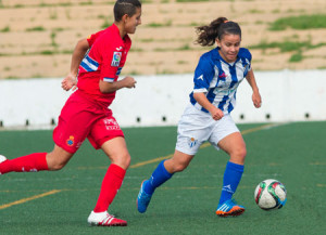 Paulita deja la disciplina del Fundación Sporting Cajasol. / Foto: www.lfp.es.